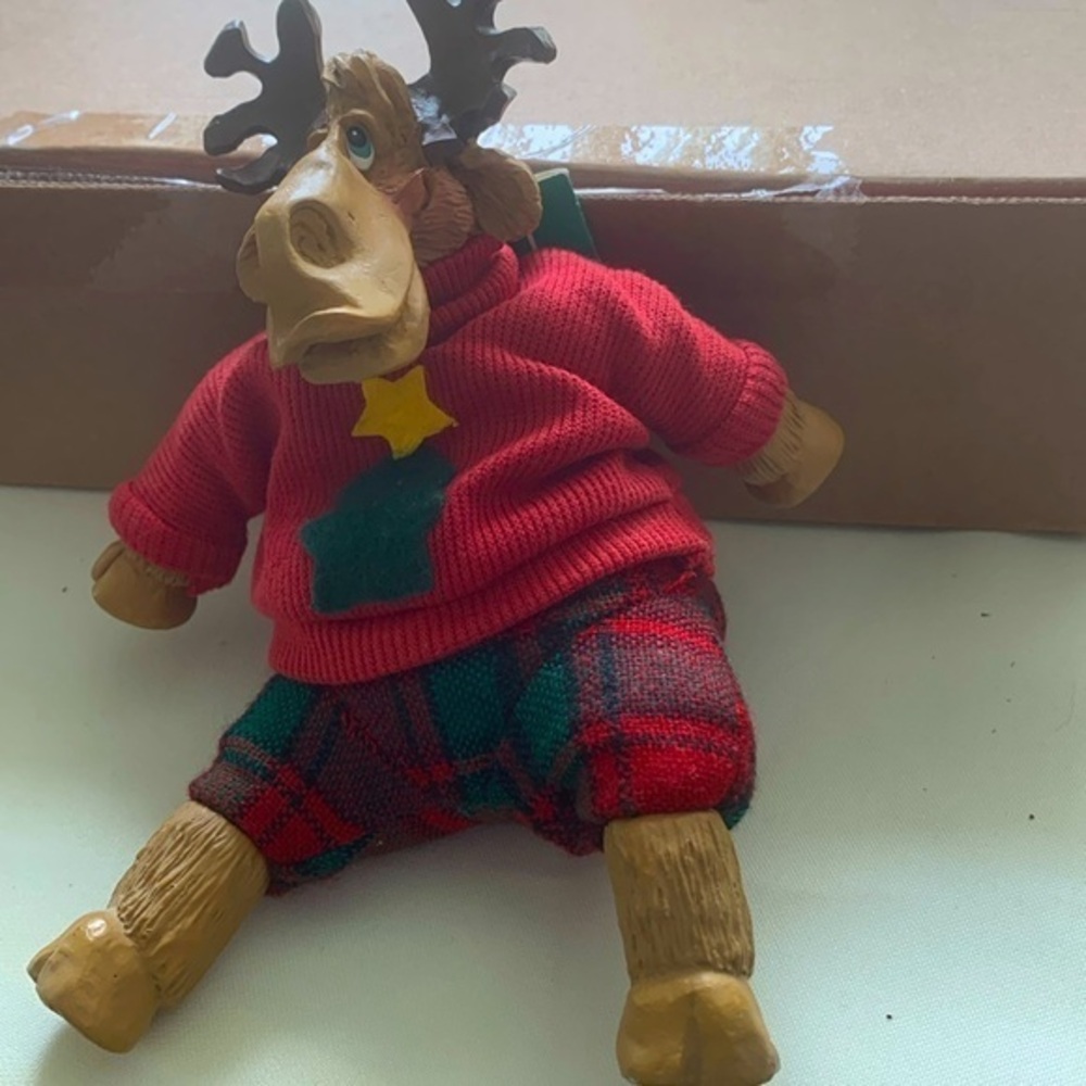 Max is the cutest moose. Approximately 8” tall. For children 8 years and up.